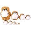 10 Layer Tiger Russian Nesting Doll Animals Pattern Matryoshka Doll Toys Gift for Boy