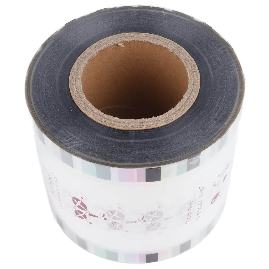 Cup Sealing Film Disposable Plastic Milk Tea Cup Sealer Film for 2500 Cups 90 To 95mm Diameter Cups