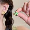 Серьги-пусеты с бахромой из круглых ракушек, стильные и простые, маленькие и свежие, с нишевым темпераментом, универсальные серьги, женские