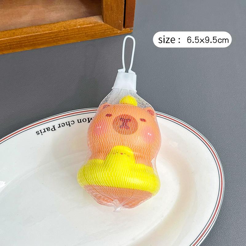 Милые мультяшные животные Капибара Игрушки для снятия стресса Креативные кавайные игрушки для снятия стресса Игрушки с медленным отскоком Игрушки для щипков Подарки на день рождения для детей