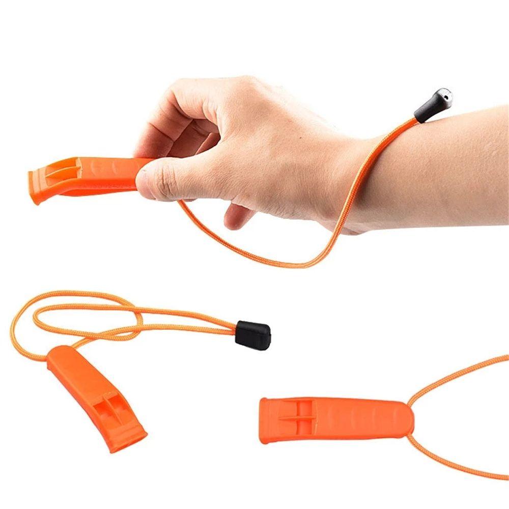 Пластиковый кемпинг для каякинга, спасательный поход, аварийный свисток, свисток безопасности, громкий звук, пронзительный для выживания