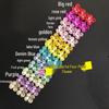Разноцветные бусины-цветы из имитации жемчуга - Материалы для DIY-рукоделия, Интернет-тренд