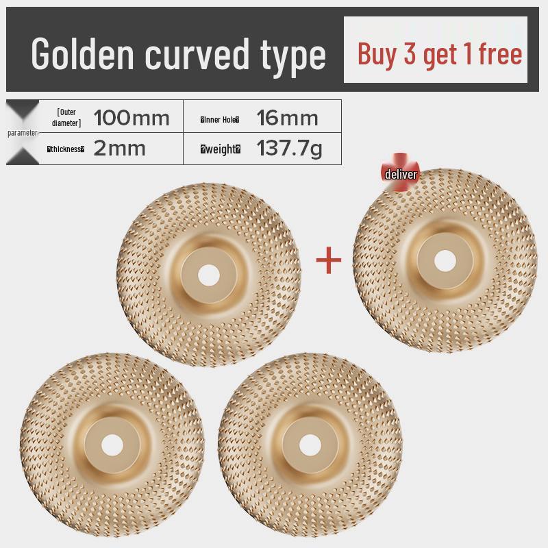 Синий Victory Woodworking Угловая шлифмашина Набор полировальных и шлифовальных дисков