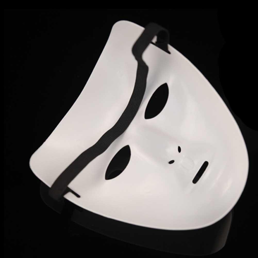 1pcs Creative Female Scary White Blank Full Face Masks Fashion Halloween DIY Scary Mask Male Festive Party Decoration Masks New