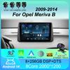 Автомобильное радио Android 14 для Opel Meriva B 2009-2014 2K QLED Android мультимедийный видеоплеер BT AI Voice CarPlay 4G стерео головное устройство