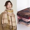 Cashmere Imitation Scarves Solid Neckerchief Fashion Pashmina  for Women Girls
