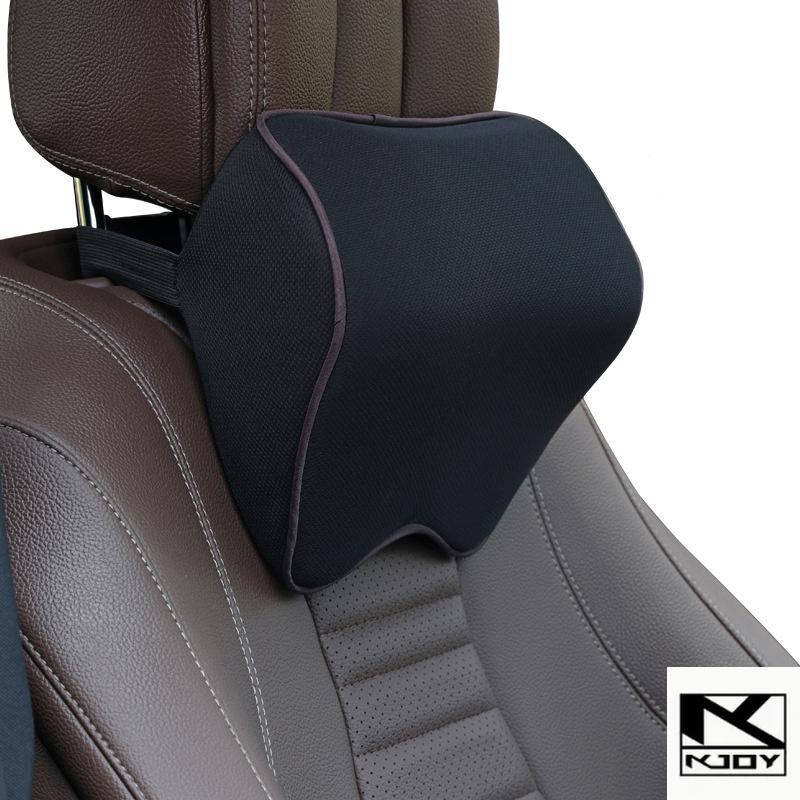 kkjoy Memory Foam Neck Support Pillow Universal Car Headrest used for driving comfort