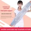 Breathable Lumbar Support Belt with Steel Plates for Men & Women - Pain Relief & Waist Control