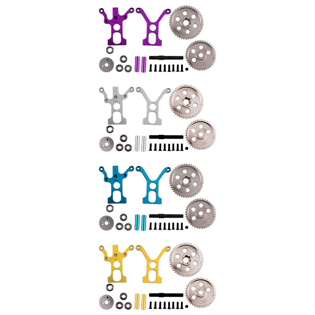 Metal 0207 Reducer Transmission Assembly kit suitable for HSP 94102 94122 1:10 Scale RC /-Road Car Spare Parts Accs