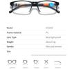 Fashion Anti-Blue Light Reading Glasses Spring Leg Men Women Presbyopia Reading Eyewear Optical Glasses + 1.0 + 1.5 + 2.0 + 2.5