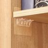 Shelf Support Holders Wall-mounted Wardrobe Shelf Racks Adhesive Pegs Closet Partition Bracket Cabinet Support Clip