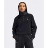 Teddy Fleece Half Zip Jacket   Black Iy9408