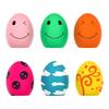SCHITEC Dog Toys with Sound of Chew Toys for Stress Lack of Egg Suitable for Puppies and Small Dogs [Set 6] Relief, Exercise, Shape,