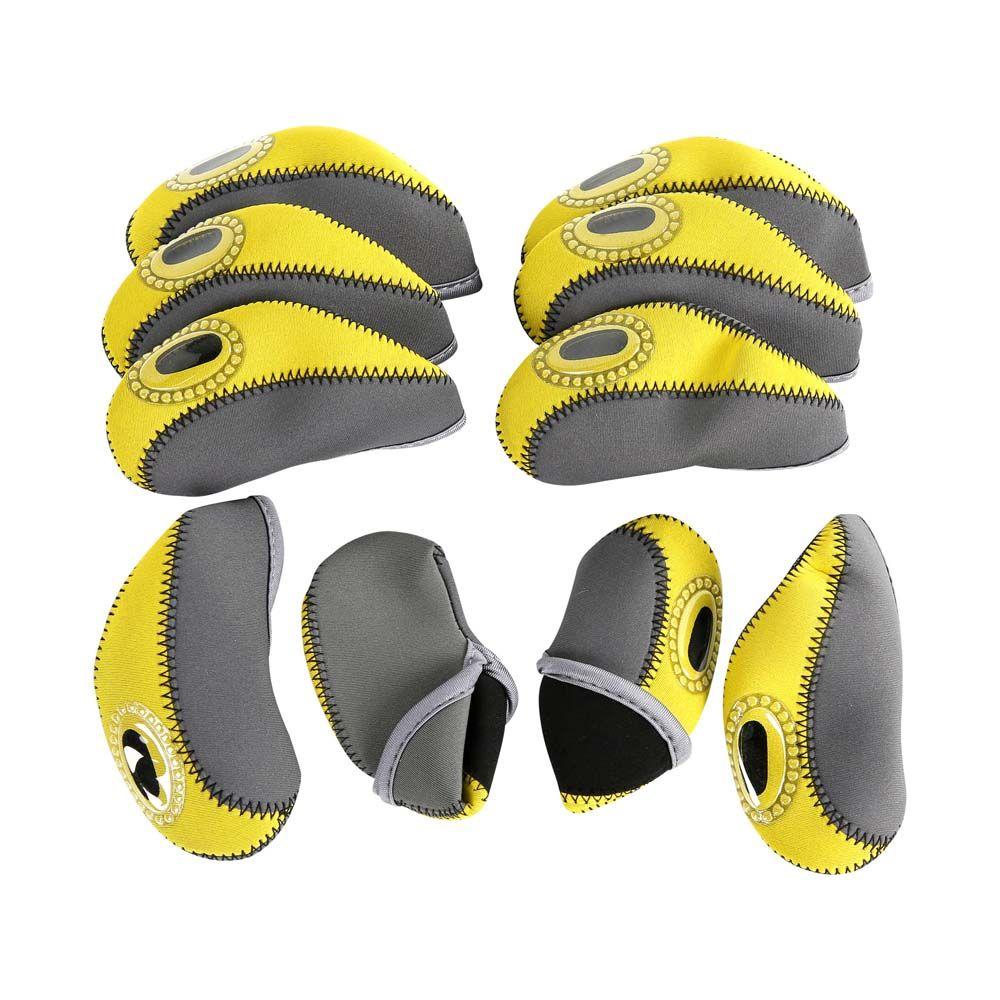 Set Golf Club Protective Cover Golf Headcovers Golf Iron Headcover Golf Head Cover Protector Case