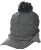 Golf 2WAY Knit Cap with Brim Fleece Lining Ear Cover FR [New Balance] (back Side Specification/folded Function) / Women's / 012-2287507 023_Gray