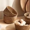 Домашнее настольное украшение Ротанговые корзины для хранения Имитация ротанга Плетеные вручную корзины