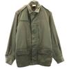 FRENCH ARMY 80s F2 Vintage Military Jacket M Khaki Men's Used