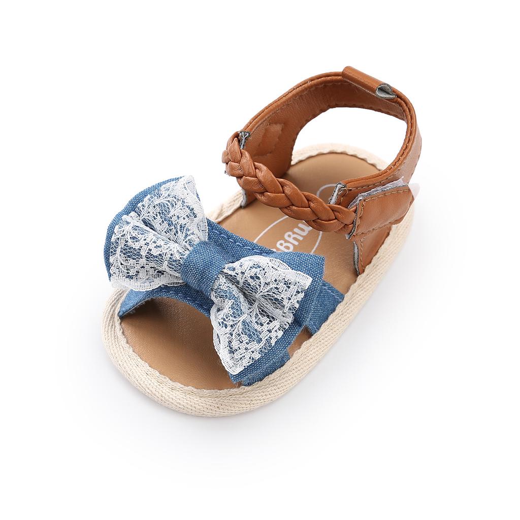 MYGGPP Lace Baby Sandals Baby Shoes Baby Sandals Baby Shoes Toddler Small Cloth Bottom