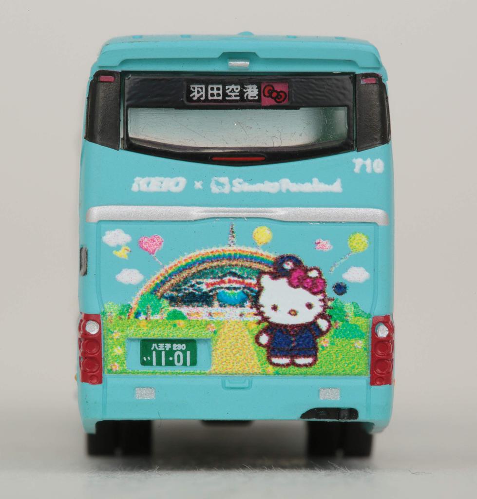 Коллекция автобусов Коллекция автобусов Автобус Keio South Sanrio Puroland Car 2 Diorama Supplies первый заказ ограничен (Продукция производителя)