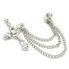 Lapel Pin for Pin Tuck for CHS10004 Men, Cross, Crucifix, Chain, Brooch, Pin, Women,