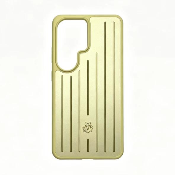 Стильный Роскошный Чемодан Rimowa Чехол для Телефона Для Samsung Galaxy S26 Ultra Алюминиевый Сплав Панель Задняя Ice-Sense Полностью Защитный Чехол Для Телефона С Коробкой