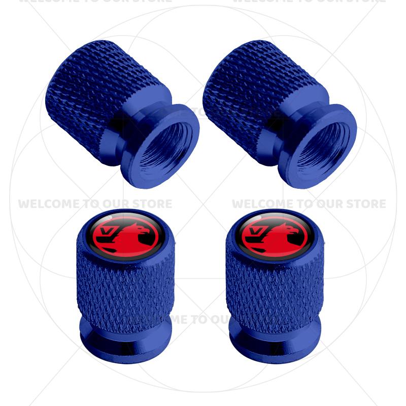 rzmup5 For Vauxhall GTC Emblem Opel Insignia Astra Agila Corsa 4Pcs Aluminum Car Tire Valve Caps Wheel Stem Air Dust Covers Accessories
