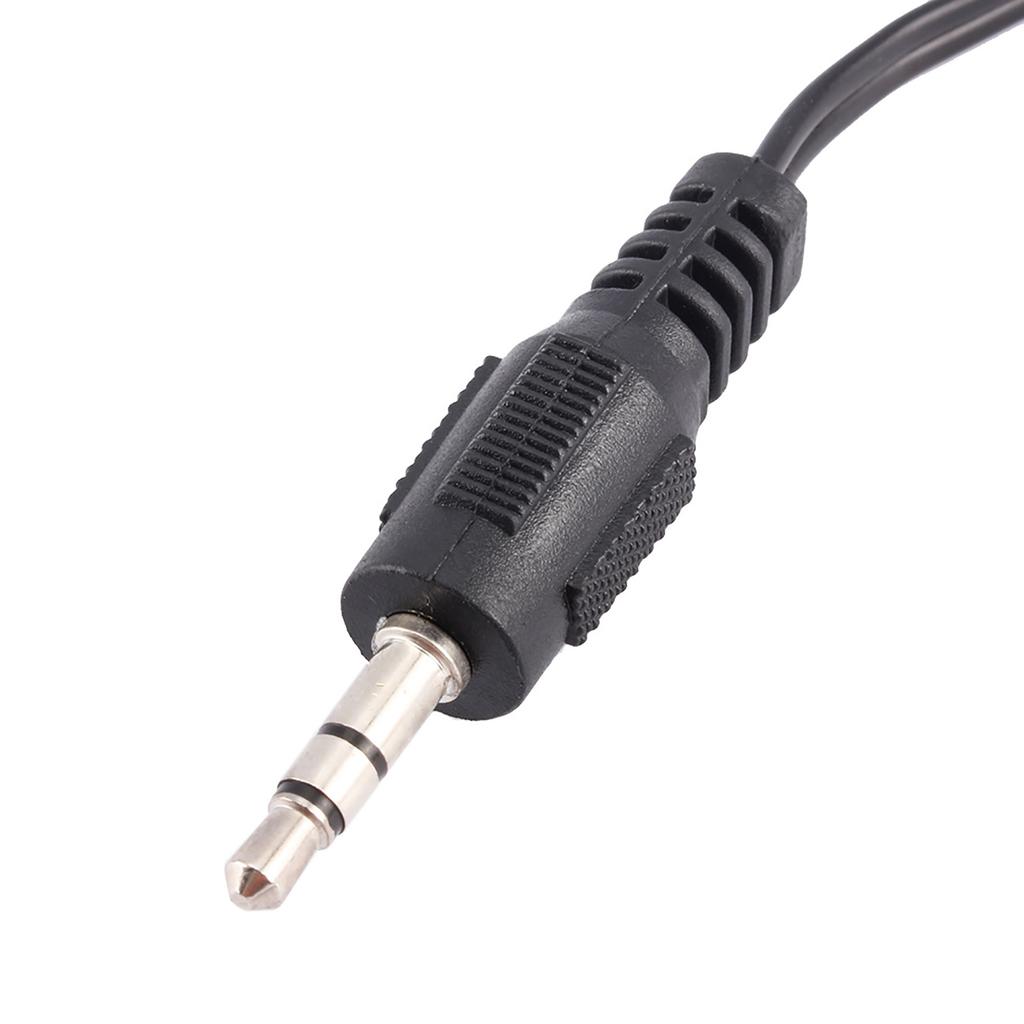 3.5mm Stereo O Male Interface To 2 for RCA Female Cable Plug Male To for RCA Female Adapter