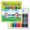 Цветные карандаши Pentel для начальной школы, 12 цветов + 3 цвета, GCG1-12P3