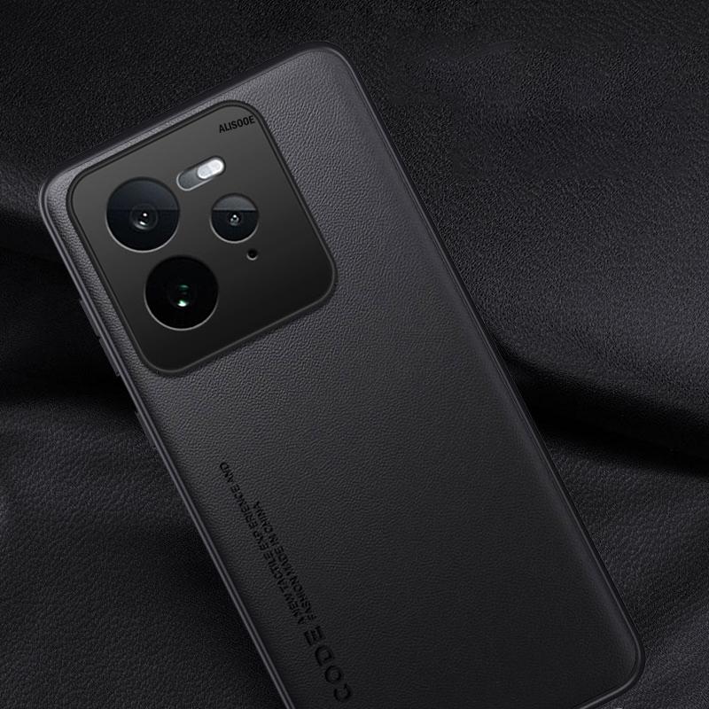 Противоударный чехол для Realme GT 7 Pro / GT 7 Чехол Роскошная текстура волокна PU-кожа Защита телефона Funda для Realme GT7 Pro Capa