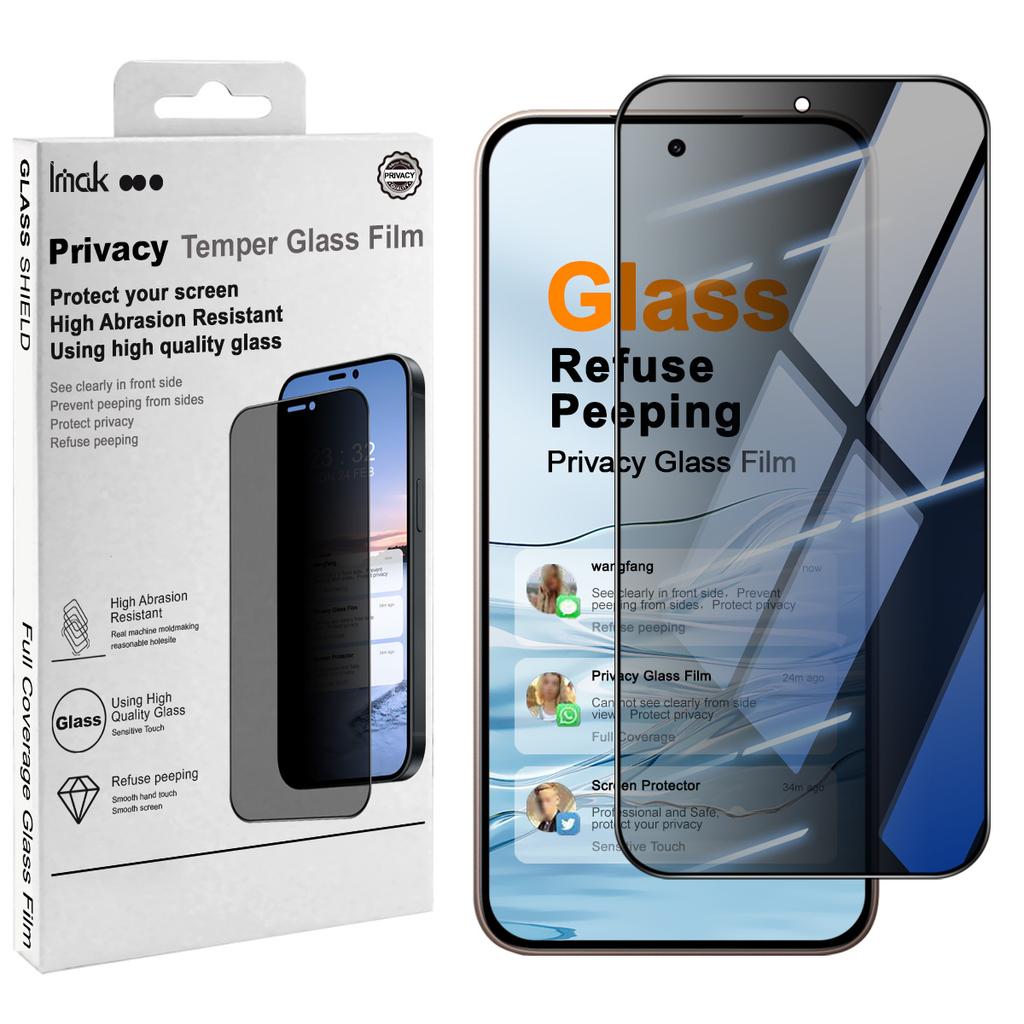 Privacy Tempered Glass for Xiaomi 17T 15T Pro 5G IMAK Anti-Spy Screen Protector Film