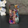 Креативный чехол для телефона с граффити-рисунком, подходит для iPhone 17 16 15 14 13 12 11 Pro/Max/Plus, противоударная задняя крышка