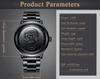 LIGE Brand New Style 3D Skull Men Watch Gift Steel Mesh Waterproof Military Male Sport Punk Quartz W