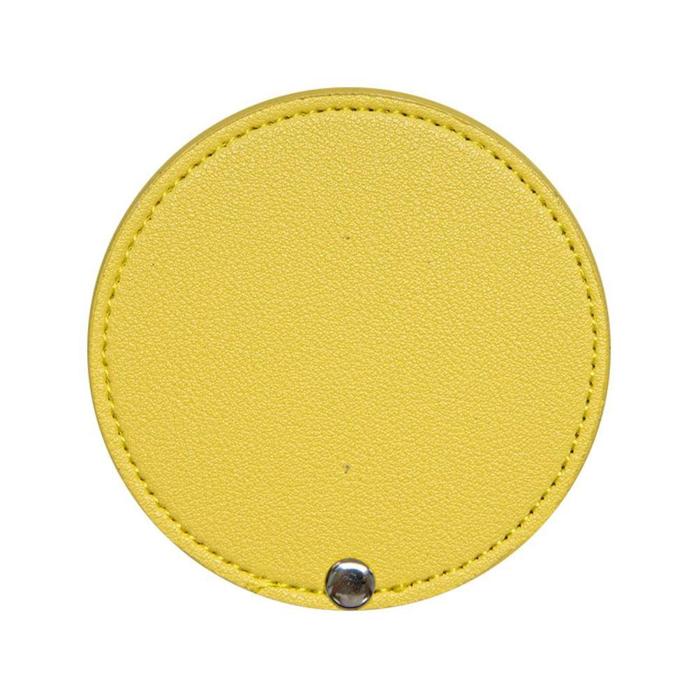 PU Leather Women Girls Cosmetic Mirror Makeup Mirror Compact Pocket Mirror Travel Accessories