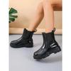 Designer Shoes for Women New High Quality Silver Women's Boots Waterproof Non-slip Thick Sole Chelsea Boots Botas De Mujer