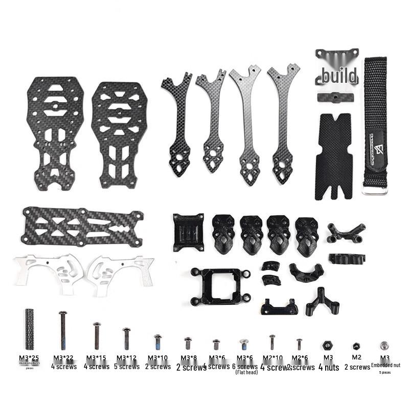 Shuangxinda FPV MARK5 DC 5-inch Drone Frame Kit for O3 Air Unit