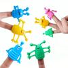 1/10 Pcs Finger Puppets Toys Funny Colorful Monster Stretchy Soft Rubber Finger Doll Toys for Children's Party Favors