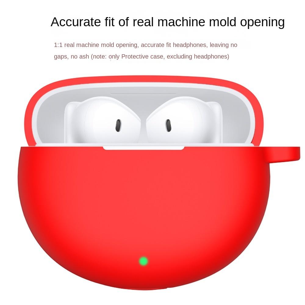 Silicone Earphone Case Soft Protective Sleeve Portable Protector Cover for HONOR Earbuds X7