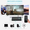 Мультивьюверный коммутатор 4x1 HDMI-совместимый четырехканальный бесшовный коммутатор 4 в 1 выход поддержка 4K 30 Гц для PS4 камера компьютер на телевизор монитор