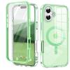 Чехол для iPhone 17, Совместимый с MagSafe, Встроенная сенсорная защитная пленка для экрана от царапин для iPhone17
