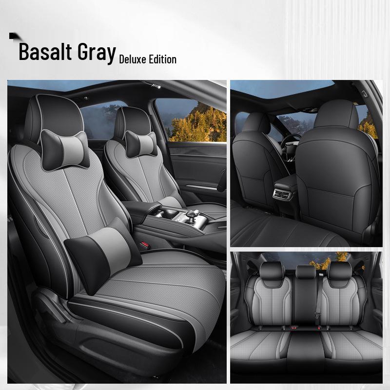 Universal Leather Car Seat Cushion for 25 BYD Qin PLUS DM-i Models