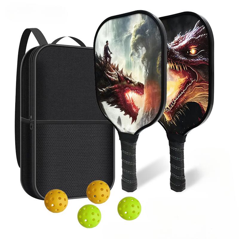 Glass Fiber Dimension Peak Racket Honeycomb Outdoor Sports Glass Fiber Peak Racket