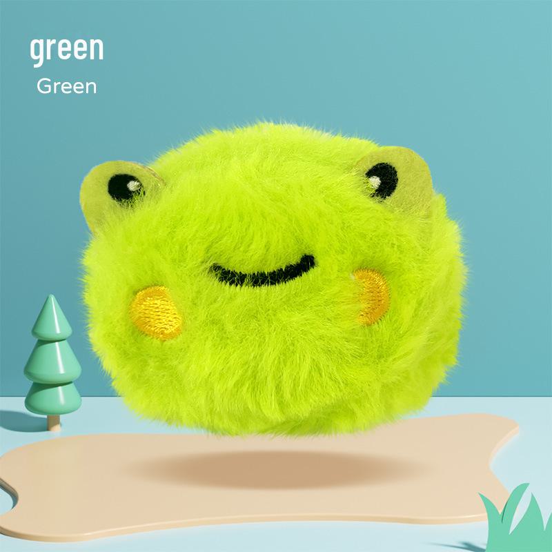 Мягкая игрушка для кошек в виде мультяшного животного - устойчивая к царапинам и укусам, мяч для развлечения