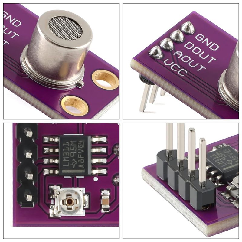 A84X-MS1100 Gas Sensor Module, High-Precision TVOC And CO2 Detection, Household And Laboratory Gas Quality Sensing