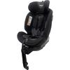Swivel Car Seat - BBGO - Blissrider - Birth To 12 Years - I-SIZE 40-150 Cm - ISOFIX - Black and Grey - Faux Leather