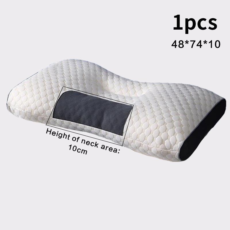 2025 Новая Подушка Для Шеи Помогает Спать И Защищает Шею Ортопедическая Бытовая Массажная Спа Подушка Из Соевого Волокна Для Сна
