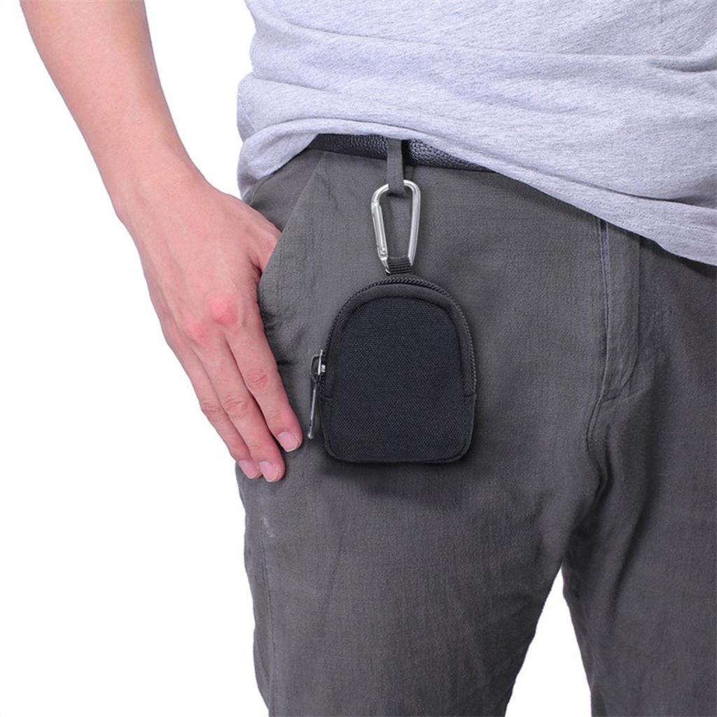 Wallet Pouch Portable Key Case Holder Outdoor Sports Coin Purse Hunting Bag Zipper Waist Pocket Multifunctional Bag