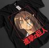 Attack On Titan Shirt Eren Yeager Tshirt AOT T-Shirt Anime Unisex Graphic Tee