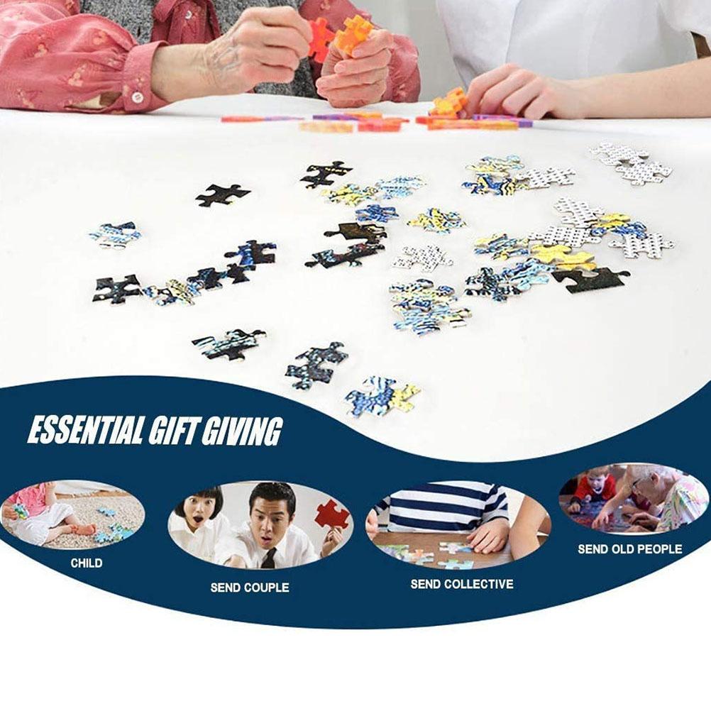 1000 шт. Круглая головоломка Вселенная Солнечная система Планета с Солнцем Земля Детская Взрослая Игрушка