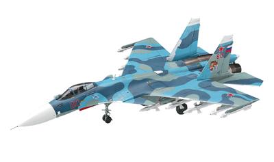 Hasegawa Русский ВМФ Flanker D Пластиковая модель E35 1/72 Су-33