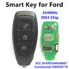 Смарт-ключ для Ford C-Max Kuga S-Max Galaxy, ключ от автомобиля Continental/434 МГц/ID83/5WK50170/FCCID :КР55ВК48801/HU101